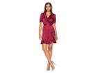 Jill Jill Stuart Wrap Ruffle Dress (wineberry) Women's Dress
