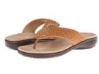 Trotters Kristina (tan Woven Soft Nappa Leather) Women's Sandals