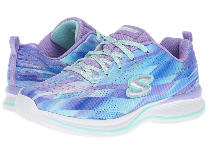 Skechers Kids Jumpin Jams (little Kid/big Kid) (lavender/multi) Girl's Shoes