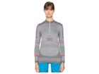 Adidas By Stella Mccartney Training Seamless Long Sleeve Dm7603 (mid Grey/bold Pink) Women's Clothing