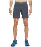 Brooks Cascadia 7 Shorts (asphalt) Men's Shorts