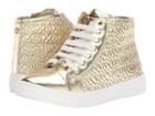 Michael Michael Kors Kids Ivy Comfort (little Kid/big Kid) (gold) Girl's Shoes
