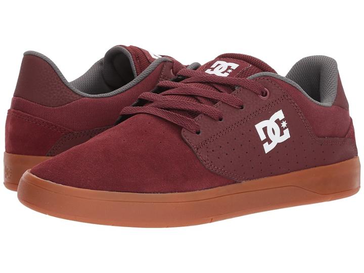 Dc Plaza Tc (maroon) Men's Skate Shoes