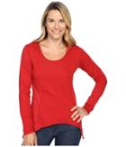 Prana Lauriel Hoodie (sunwashed Red) Women's Sweatshirt