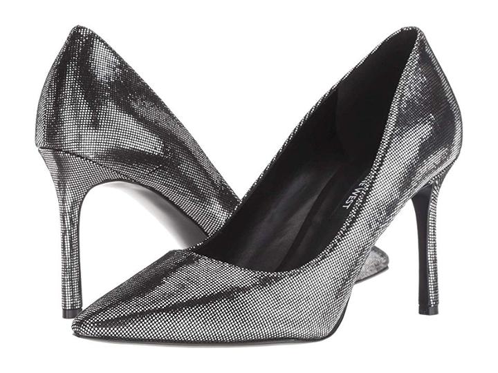 Nine West Emmala Pump (light Silver Metallic) Women's Shoes