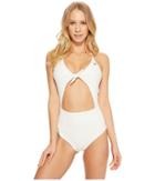 Spiritual Gangster Go With The Flow One-piece (stardust) Women's Swimsuits One Piece