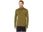 Nike Sphere Element Top 1/2 Zip 2.0 (olive Canvas/heather) Men's Clothing