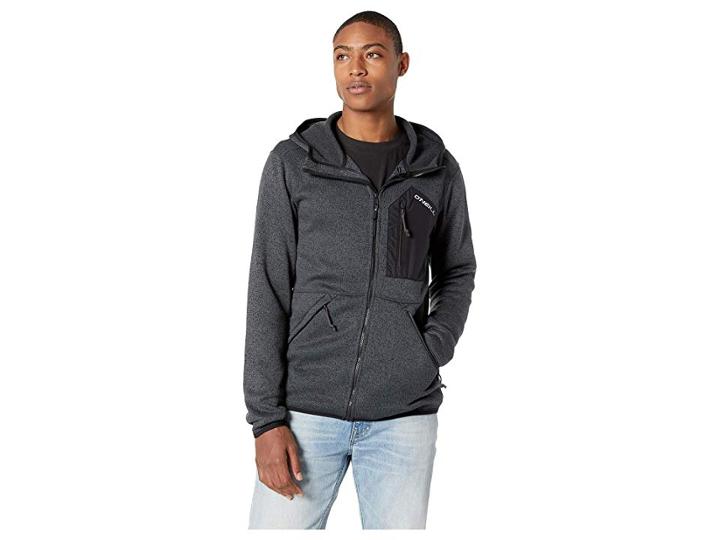 O'neill Piste Hoodie Fleece (black Out) Men's Sweatshirt