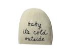 Kate Spade New York Baby It's Cold Outside Beanie (cream/black) Beanies