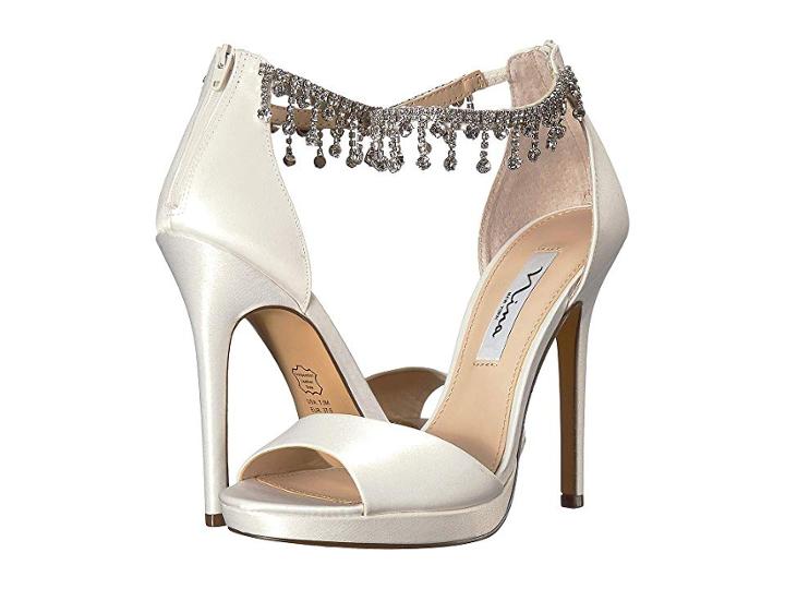 Nina Feya (ivory Satin) High Heels