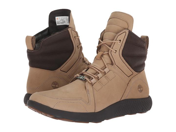 Timberland Flyroam Leather Mid (stone) Men's Lace-up Boots