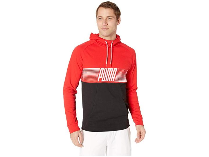 Puma A.c.e. Hoodie (high Risk Red/puma Black) Men's Sweatshirt
