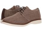 Toms Preston (toffee Coated Linen) Men's Lace Up Casual Shoes