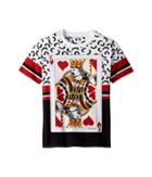 Dolce & Gabbana Kids King Of Hearts T-shirt (big Kids) (white) Boy's T Shirt