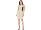 Tommy Hilfiger Heavyweight Scuba (khaki/black) Women's Dress