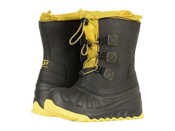 Ugg Kids Ludvig (toddler/little Kid/big Kid) (black) Kids Shoes