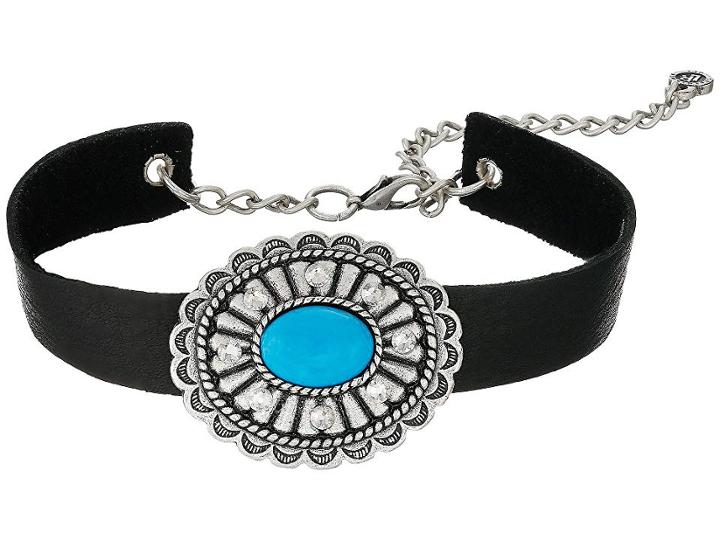 Leatherock N296 (lamber Black) Necklace