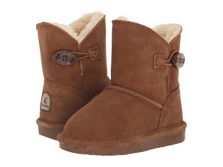 Bearpaw Kids Rosie (toddler/little Kid) (hickory) Girls Shoes