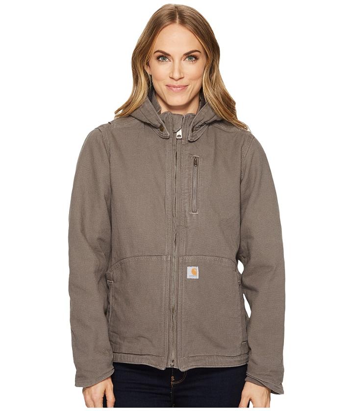 Carhartt Full Swing Caldwell Jacket (taupe Gray) Women's Coat