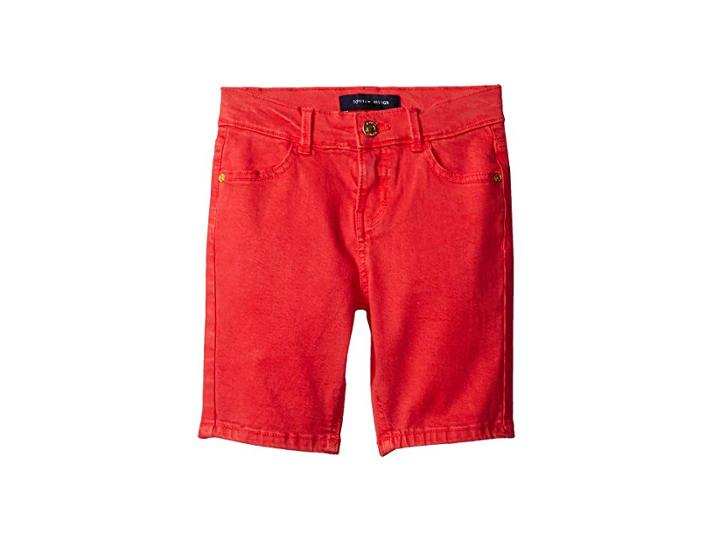 Tommy Hilfiger Kids Classic Bermuda Shorts (little Kids) (hibiscus Tea) Girl's Shorts