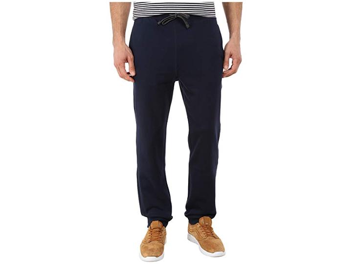 Nautica Knit Pants W/ Rib Cuff (navy) Men's Casual Pants