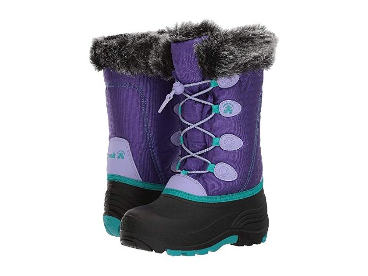 Kamik Kids Snowgypsy (toddler/little Kid/big Kid) (purple) Girls Shoes