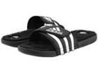 Adidas Adissage (black/white) Shoes