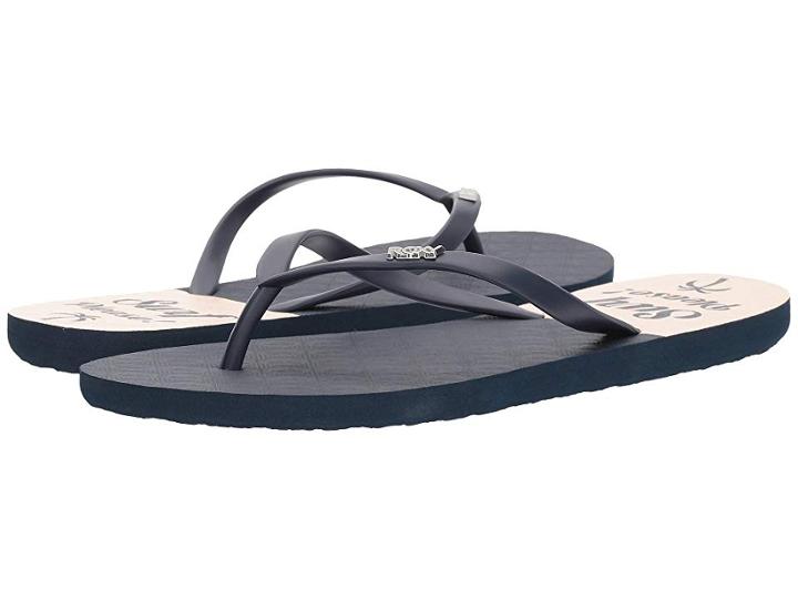 Roxy Viva Stamp Ii (nautical Blue) Women's Sandals