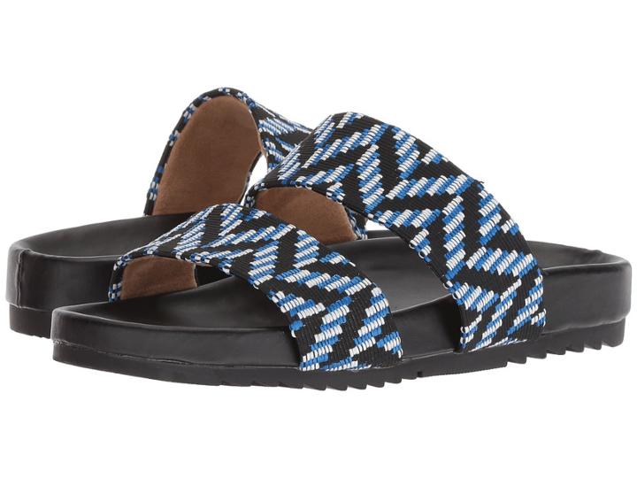 Naturalizer Amabella (blue Multi Chevron) Women's Sandals