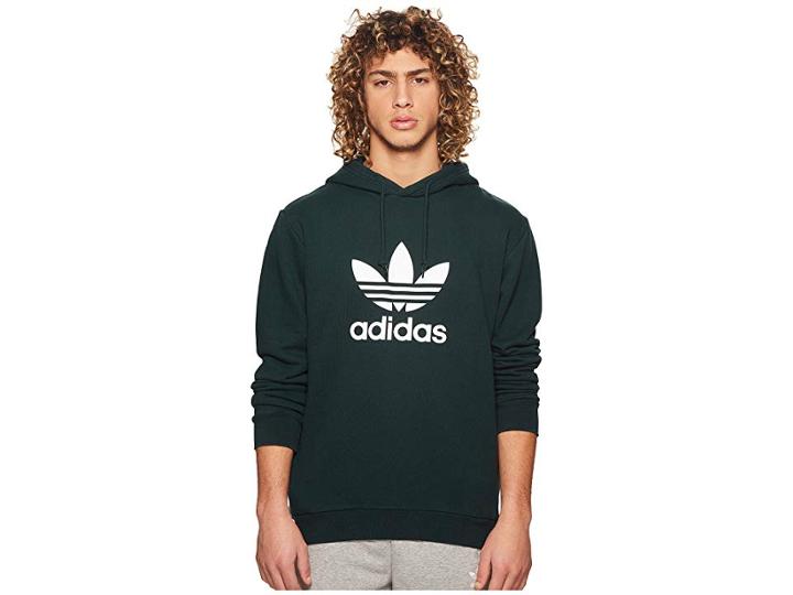 Adidas Originals Trefoil Warm-up Hoodie (green Night 2) Men's Sweatshirt