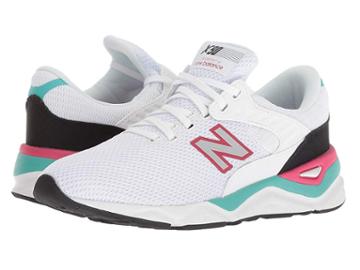 New Balance Kids Kjx90v1g (big Kid) (white/teal) Kids Shoes