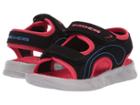 Skechers Kids C-flex Sandal River Rays (toddler) (black/red) Boys Shoes