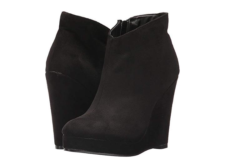 Michael Antonio Cerras (black Suede) Women's Pull-on Boots
