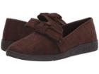 Soft Style Pazazz (dark Brown Faux Suede) Women's Flat Shoes