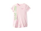 Nike Kids Just Do It Split Tunic (little Kids) (pink Foam) Girl's Clothing