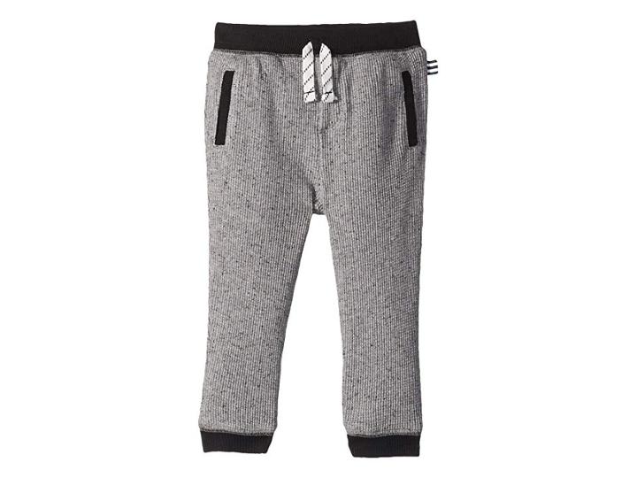 Splendid Littles Waffle Knit Joggers (infant) (marled Grey) Boy's Casual Pants