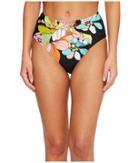 Trina Turk Bouquet Floral High-waist Bottom (multi) Women's Swimwear