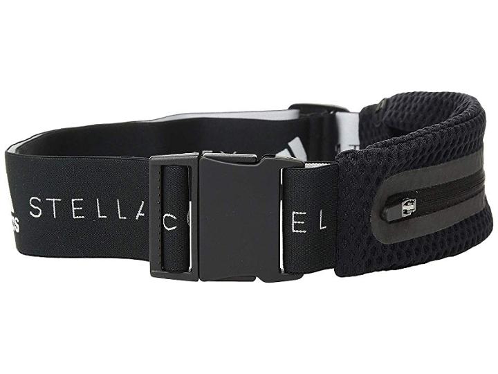 Adidas By Stella Mccartney Run Belt (black/white/black) Women's Belts