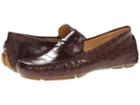 Cole Haan Trillby Driver (chestnut/gold Croc Print) Women's Slip On  Shoes