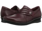 Clarks Hope Roxanne (burgundy Leather) Women's Shoes