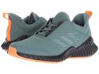 Adidas Kids Fortarun (little Kid/big Kid) (raw Green/hi-res Orange/black) Boys Shoes