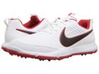 Nike Golf Explorer 2 (white/black/university Red) Men's Golf Shoes