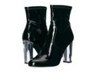 Steve Madden Eminent (black Patent) Women's Dress Zip Boots