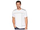 Calvin Klein Tape Trimmed Crew Neck T-shirt (standard White) Men's T Shirt
