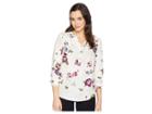 Joules Rosamund Woven Printed Blouse (cream Woodland Floral) Women's Blouse