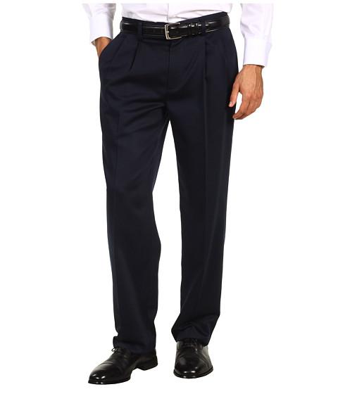 Dockers Men's Never-iron Essential Khaki D3 Classic Fit Pleated (navy) Men's Casual Pants