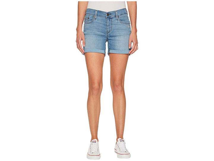 Levi's(r) Womens Mid Length Shorts (ready Set Indigo) Women's Shorts