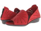 Sesto Meucci Elvira (red Nubuck) Women's Flat Shoes
