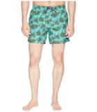 Boss Hugo Boss Piranha Swim Trunk (open Blue) Men's Swimwear