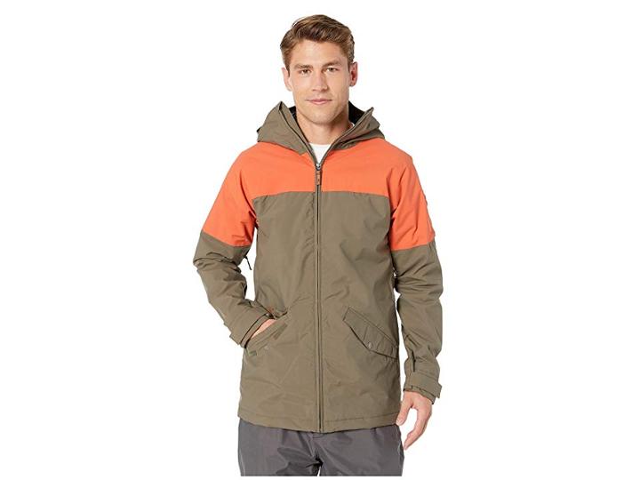 Dakine Denison Jacket (tarmac/burnt Ochre) Men's Coat